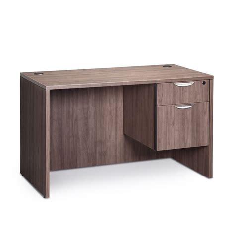 Brooklyn Series Desk With 1 Boxfile Pedestal Nj Office Furniture