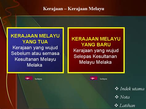 Sejarah tingkatan dua bab 8 : .sejarah tingkatan 1: Bab 8 Kerajaan - Kerajaan Melayu