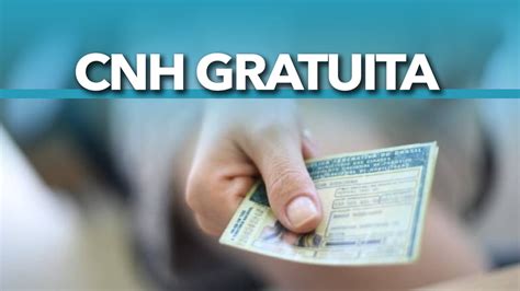 Programa Que Oferta Carteira De Habilita O Cnh De Forma Gratuita