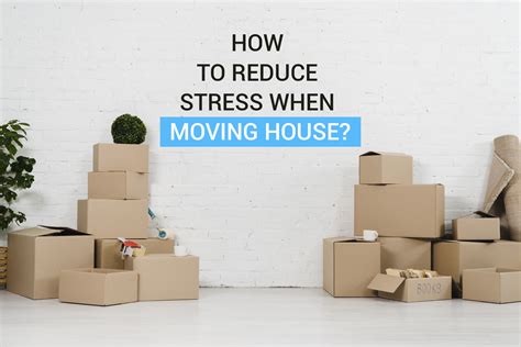 How To Reduce Stress When Moving House Promove Transport