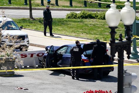 Capitol Attack Capitol Police Officer Killed After Man Rams Barrier