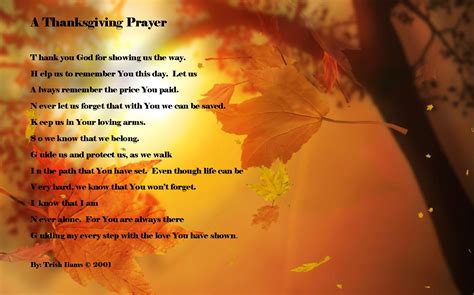 Youre Not Alone A Thanksgiving Prayer