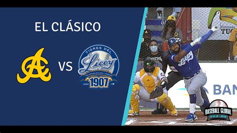 Partido Aguilas Vs Licey En El Quisqueya I B Isbol Global Youtube