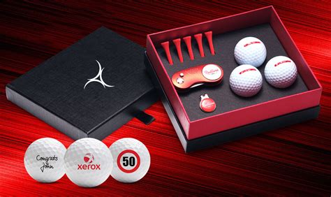 Wunderschöne Golfgeschenkbox Ab 2850€ Mit Personalisierten Golfbällen