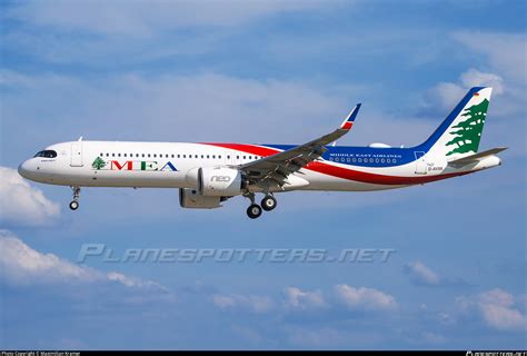 D Avxk Mea Middle East Airlines Airbus A321 271nx Photo By Maximilian