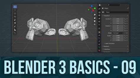 BLENDER BASICS 9 Duplicate And Instance Objects YouTube