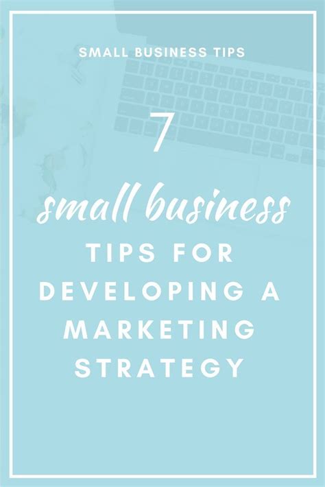 The Words Small Business Tips For Developing A Marketing Strategy