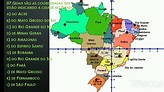 Trabalhando Coordenadas No plano cartesiano utilizando o mapa do Brasil ...