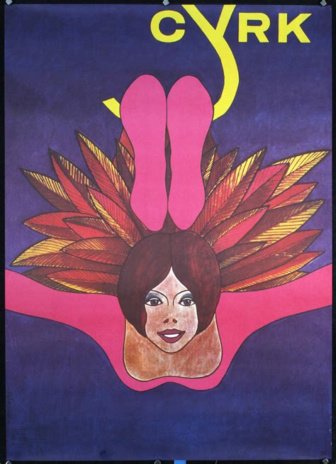 Sold Price Original 1970s Polish Cyrk Circus Poster Janowski March 6