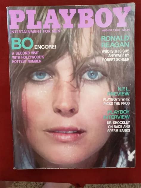 PLAYBOY AUGUST 1980 Bo Derek Nude EUR 6 09 PicClick DE