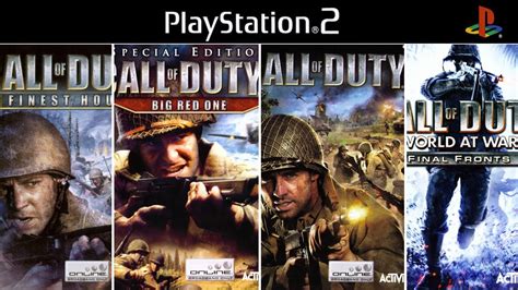 Call Of Duty Games For Ps2 Youtube