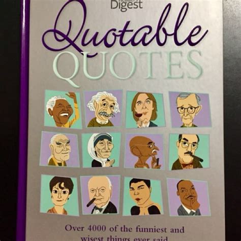 Quotable Quotes Readers Digest Hobbies And Toys Books And Magazines