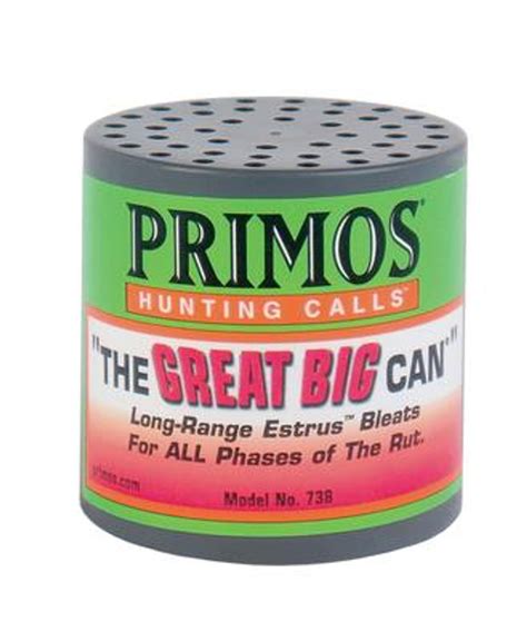 Primos The Great Big Can Estrus Bleat Dances Sporting Goods
