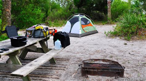 Camping At Canaveral National Seashore Is At One Of 14 Islands In