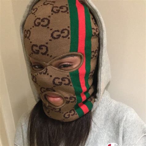 Gucci Ski Mask Ski Mask Mask Girl Black Head Remover Mask