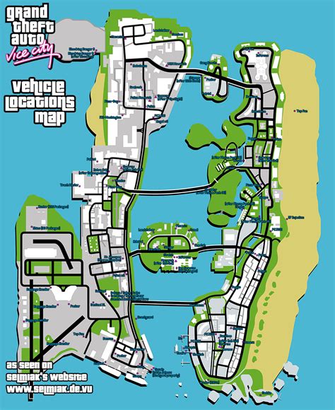Gta Vice City Full Map Chartsvse