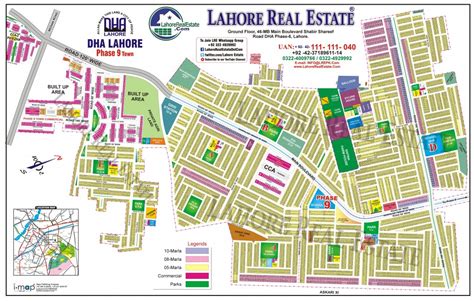 Download Dha Phase 9 Town Map Dha Lahore Phase 9 Town All Blocks Map
