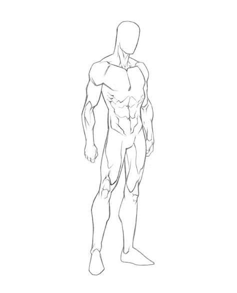 Blank Body Drawing At Getdrawings Free Download