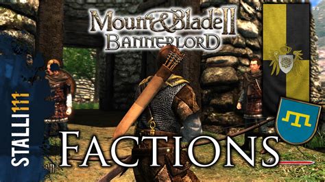 They will never conquer a whole faction without the help of the player. Mount & Blade II: Bannerlord | Factions and Clans - YouTube