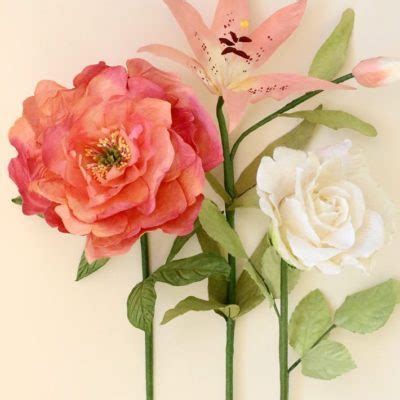 Ftd offers an easy online checkout and convenient flower delivery service to ensure you have the right flowers for every occasion. Paper Peony Large Paper Flower | For Sale Online