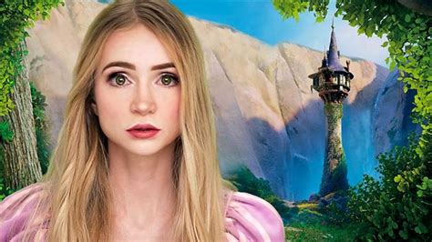 Watch Live Action Tangled Disneys Rapunzel In Real Life Rapunzel