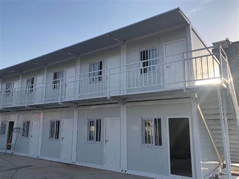 Prefabricated Dormitory Container House For Living Steelmark