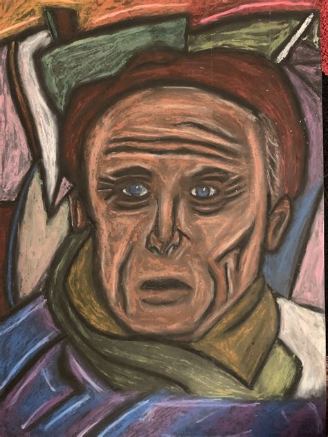 Picasso Reproduction Oil Pastel 8th Grade Oil Pastel Portrait