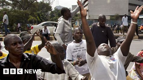 Kenya Opposition Cord Protests Turn Deadly In Kisumu Bbc News