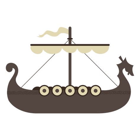 Viking Boat Ship Icon Transparent Png And Svg Vector File