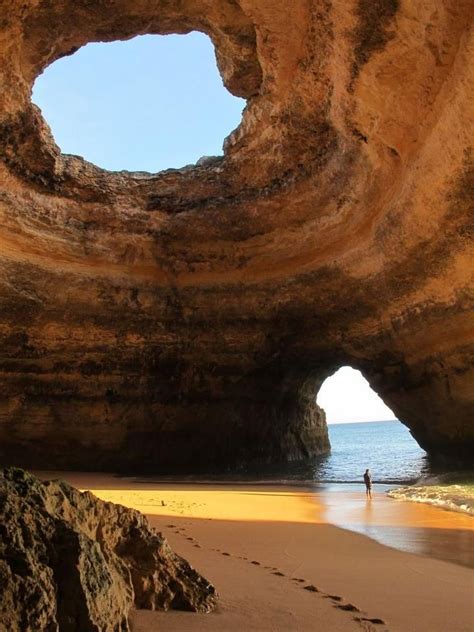 Bengali Sea Cave Algarve Portugal Around The World Lugares