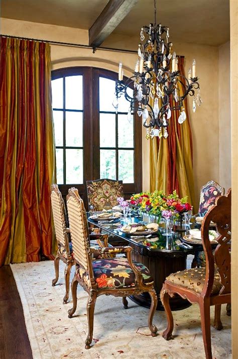 Tuscan Dining Room Tuscan Style Mediterranean Home Decor Elegant