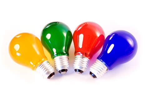 Colored Light Bulbs Stock Photo Download Image Now Istock