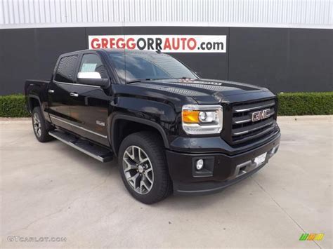 2014 Onyx Black Gmc Sierra 1500 Slt Crew Cab 4x4 83991036 Photo 5