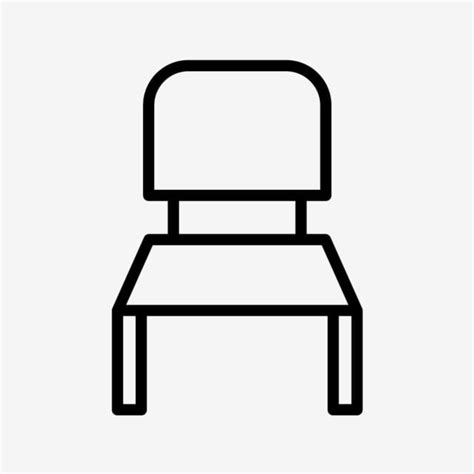 Chairs Clipart Vector Vector Chair Icon Chair Icons Chair Sit Png