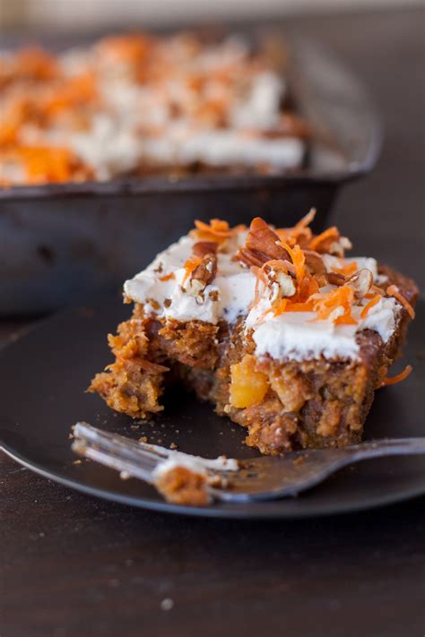 Yogurt can take the place of eggs in cake mix as it is also full of healthy protein and has a nice smooth texture. Super Moist Healthy Carrot Cake Recipe