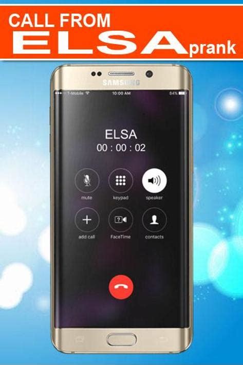 Fake Call Elsa For Android Apk Download