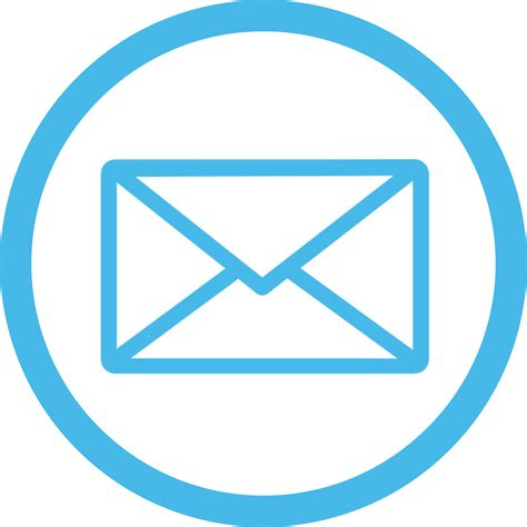 Email Icon Blue Transparent Png Stickpng Clipart Best Clipart Best