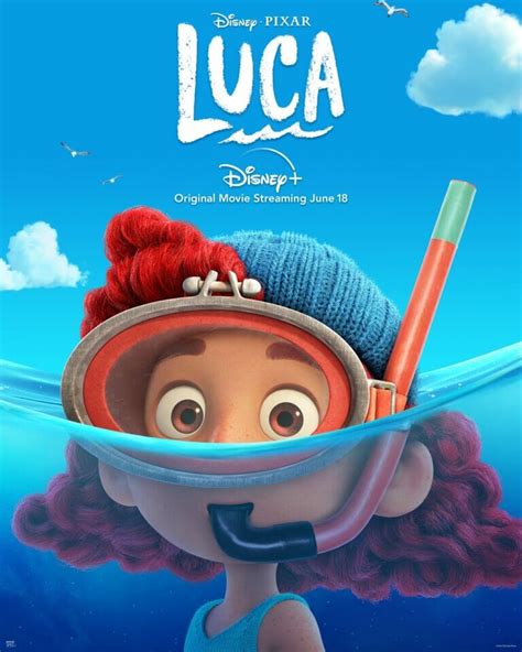 Disney Pixar S Luca Character Posters Released Disney Plus Informer