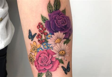 12 Amazing Birth Flowers And Best Birthday Flower Tattoo Ideas