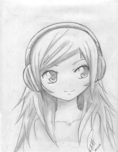 Imagenes De Chicas Anime Para Dibujar A Lapiz Faciles Retomamos Este