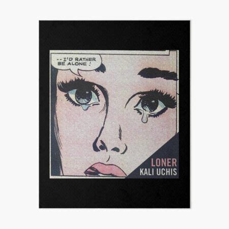 Kali Uchis Loner Album Cover Sticker Art Board Print For Sale By