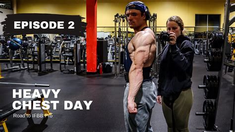 Heavy Chest Workout 2 Weeks Post Show Youtube