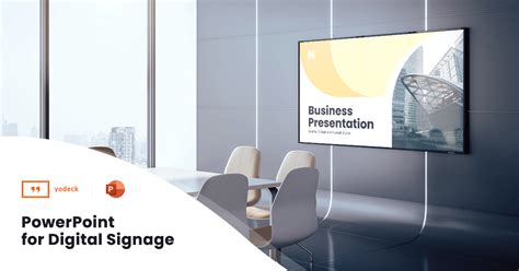 How To Use Powerpoint For Digital Signage Templates Yodeck
