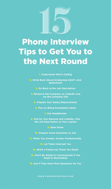 15 Sneaky Phone Interview Tips To Get You To The Next Round Career