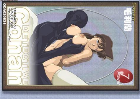 Rule 34 Arms Behind Bondage Breast Grab Breasts Detective Conan