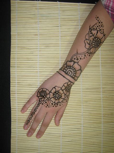 Henna Floral Full Arm Hand Henna Hand Tattoos Henna Hand Tattoo
