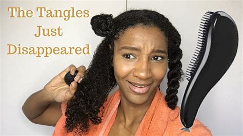 Detangling Brush And Wavy Comb Curly Hair For Thick Curly Hair Youtube
