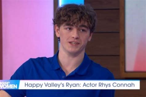 Happy Valley S Rhys Connah Says Mum Didn T Let Him Watch Show Until He