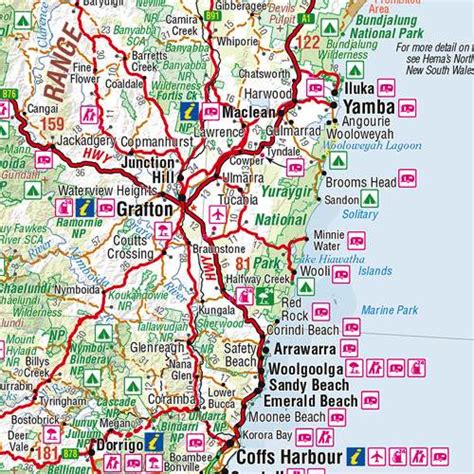 New South Wales State Map Edition 13 Hema By Hema Maps 9781865009742