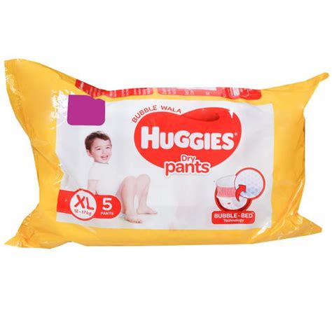 Buy Huggies Dry Pants Xl 12 17 Kg Pack Of 5 Online At Best Price In